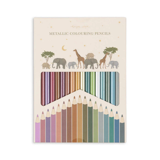 Konges Sløjd Metallic Colouring Pencils