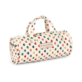 Konges Sløjd Doll Travel Bed - Colourful Hearts
