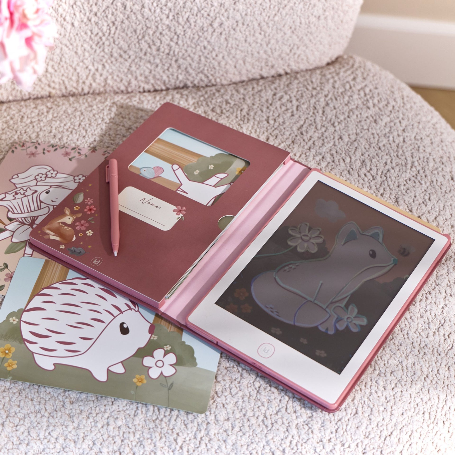 Little Dutch Drawing Tablet Pink - Fairy Garden