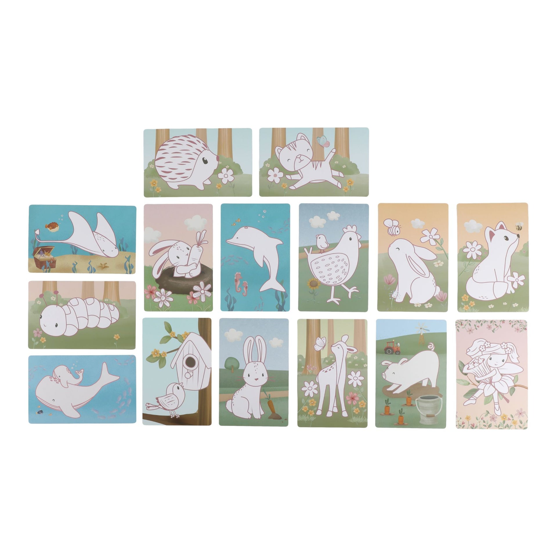 Little Dutch Drawing Tablet Pink - Fairy Garden