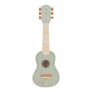Little Dutch Wooden Green Guitar - Safari Friends