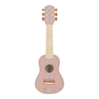 Little Dutch Wooden Pink Guitar - Safari Friends