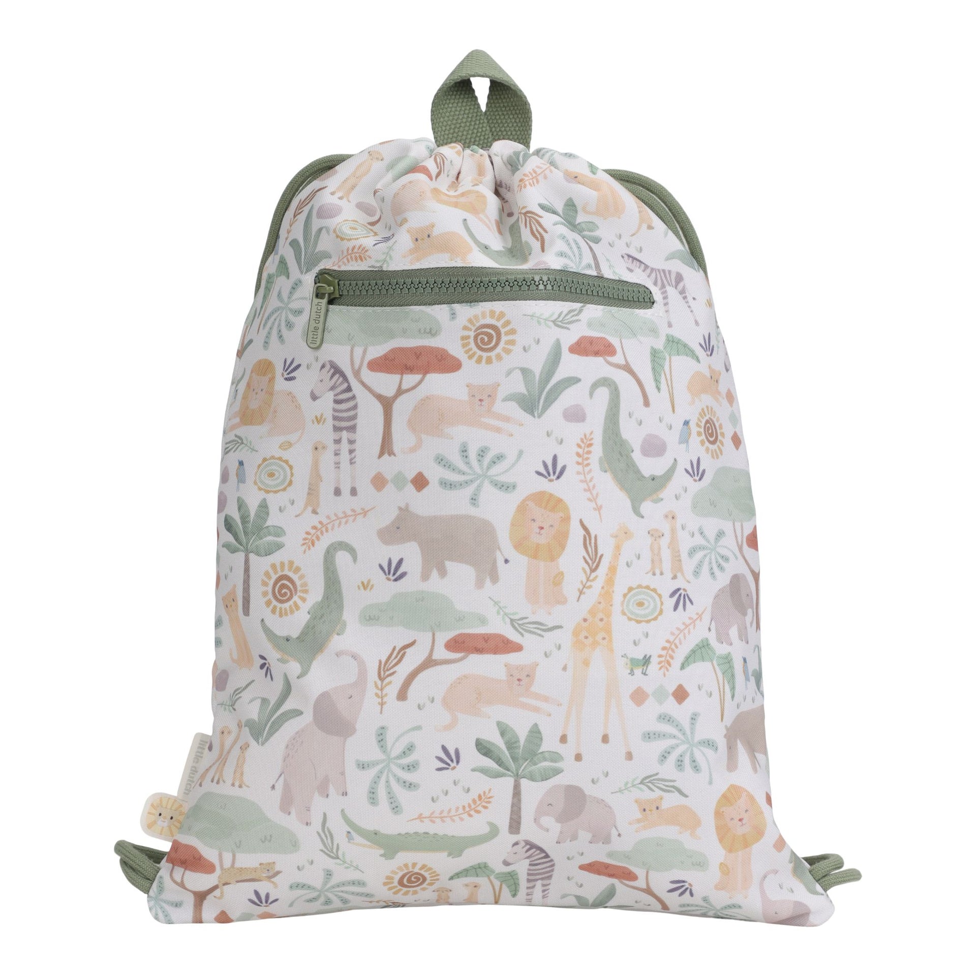 Little Dutch Gym Bag - Safari Friends