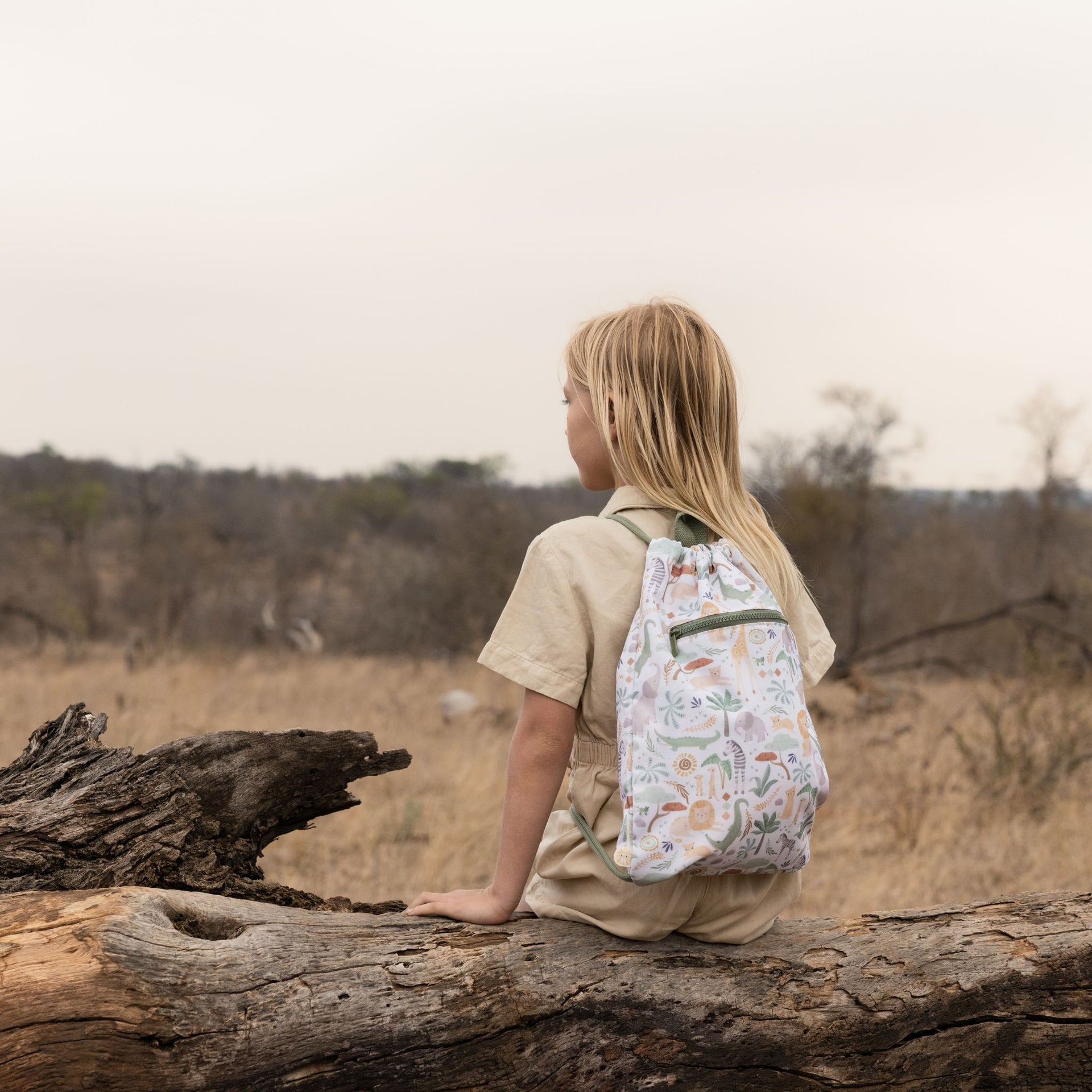 Little Dutch Gym Bag - Safari Friends