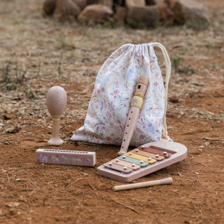Little Dutch Music Set Pink - Safari Friends