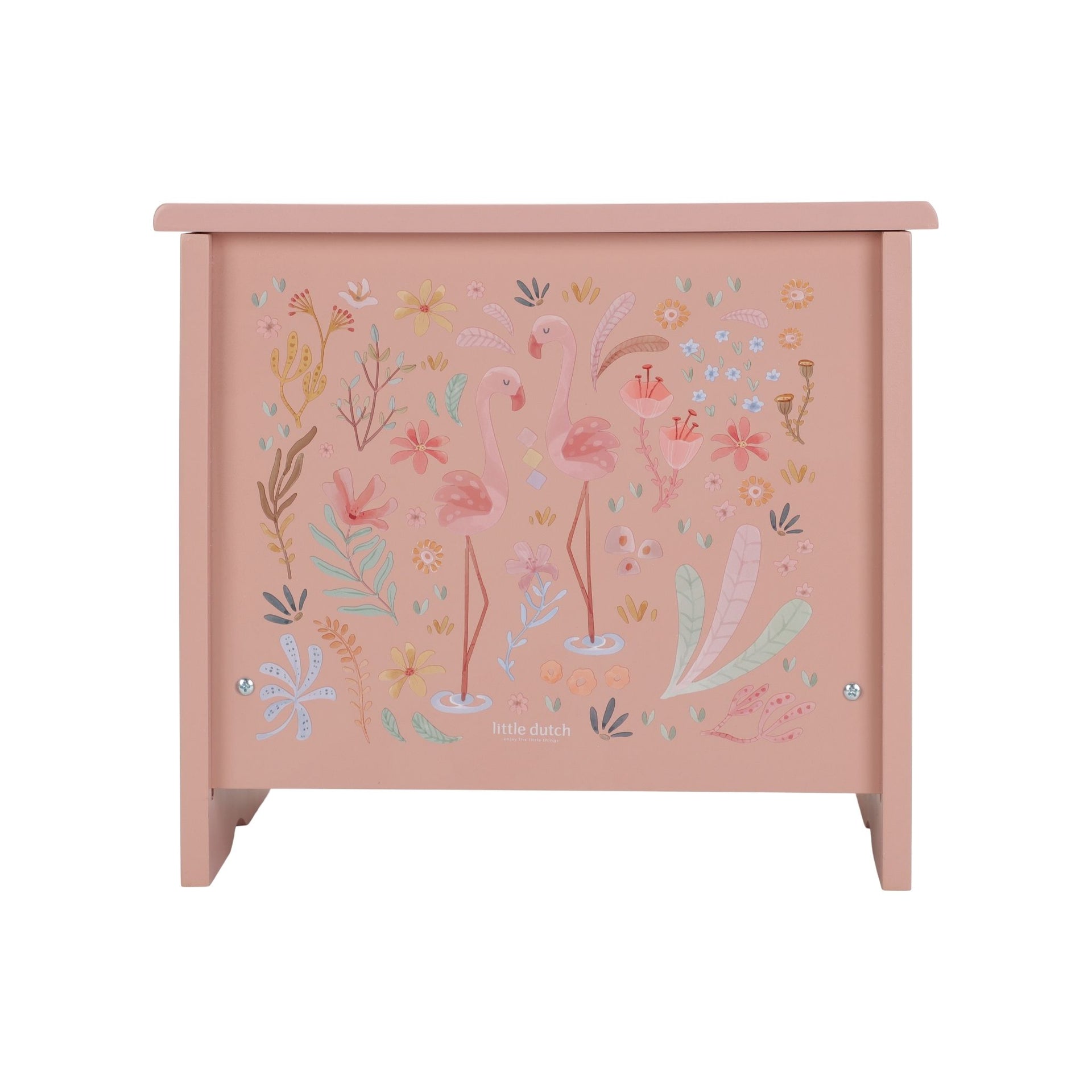 Little Dutch Wooden Piano Pink - Safari Friends