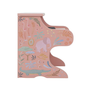 Little Dutch Wooden Piano Pink - Safari Friends