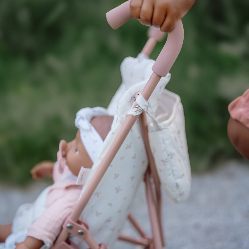 Little Dutch Metal Doll Stroller - Pink