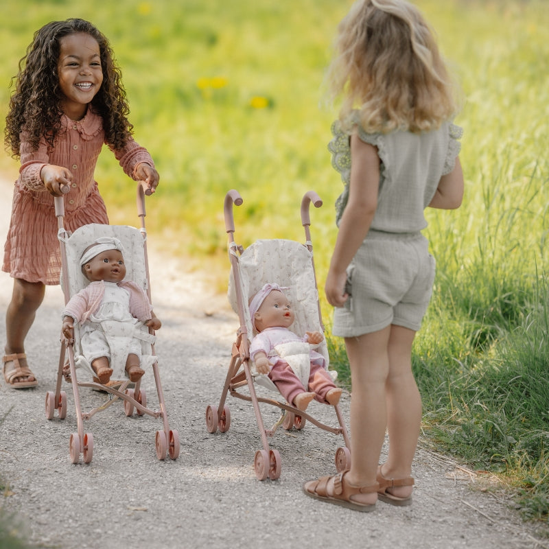 Little Dutch Metal Doll Stroller - Pink