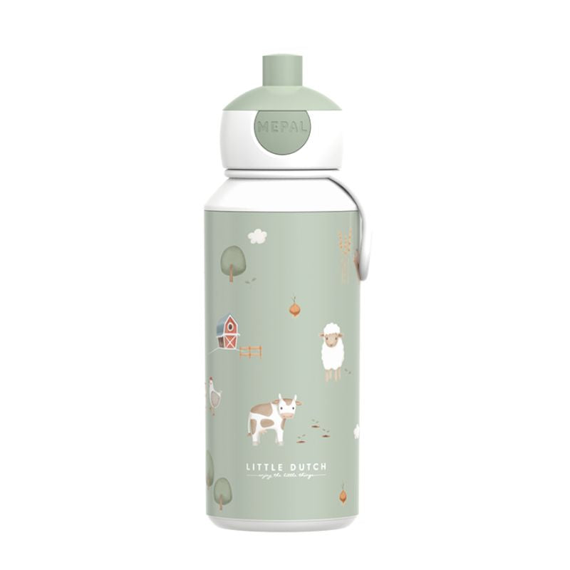 Little Dutch Drinking Bottle Pop-up 400 ml - Little Farm