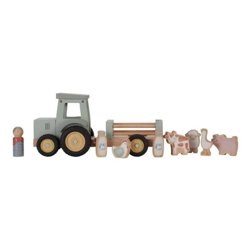 Little Dutch Tractor With Trailer