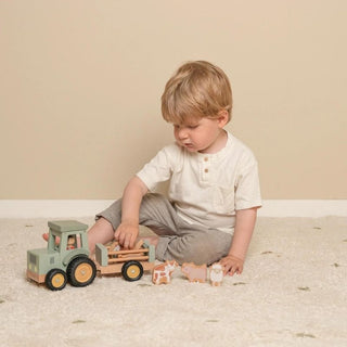 Little Dutch Tractor With Trailer