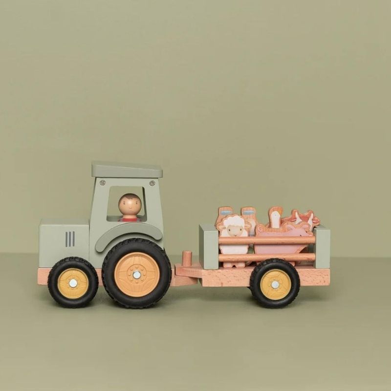 Little Dutch Tractor With Trailer