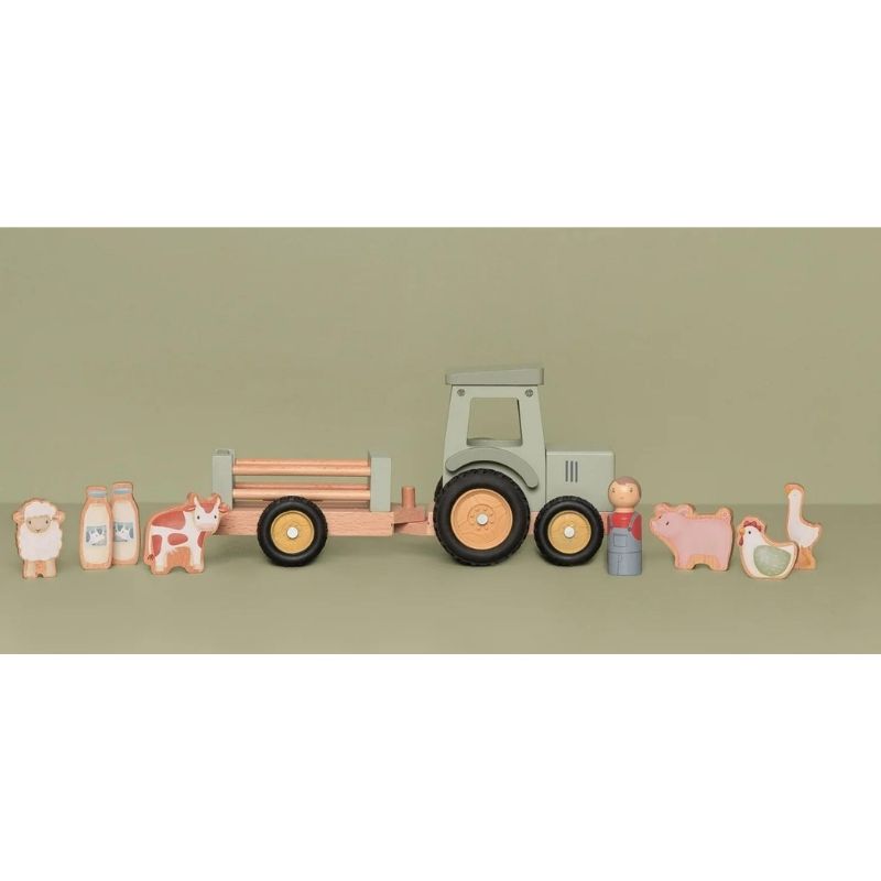 Little Dutch Tractor With Trailer