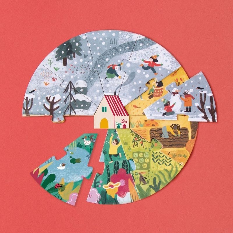 Londji A Home For Nature - Four Layer Puzzle