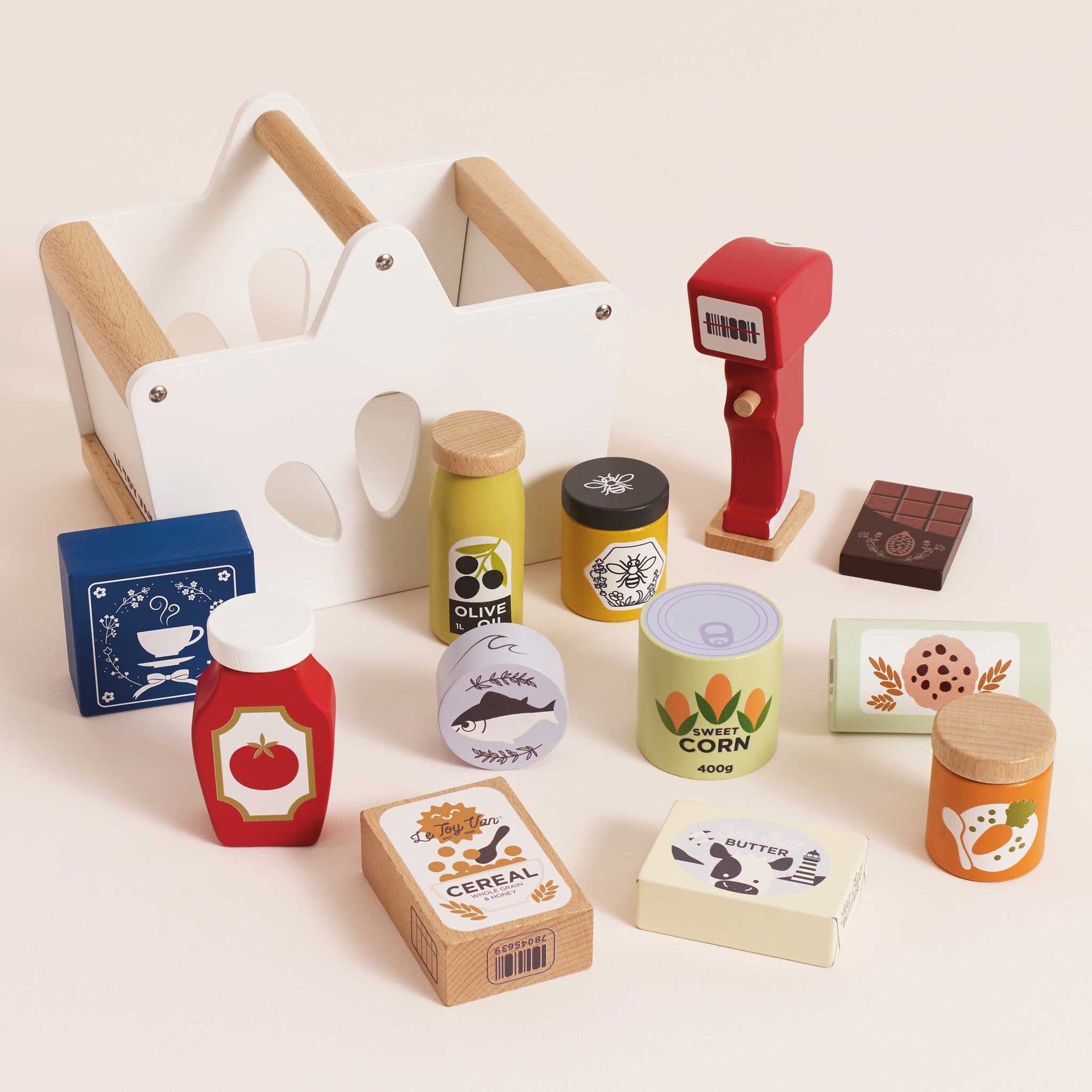 Le Toy Van Grocery Basket & Scanner
