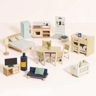 Le Toy Van Roseheart Wooden Dolls House & Furniture