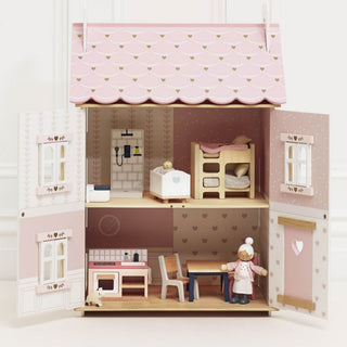 Le Toy Van Roseheart Wooden Dolls House & Furniture