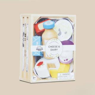 Le Toy Van Cheese & Dairy Wooden Market Crate