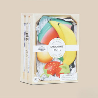 Le Toy Van Smoothie Fruits Wooden Market Crate