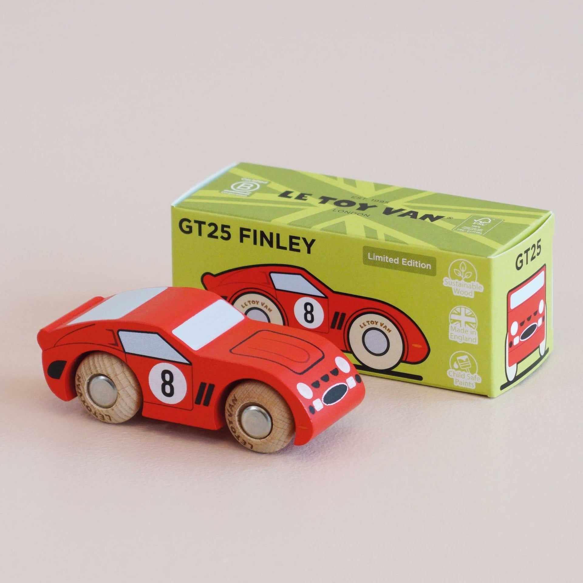 Le Toy Van Wooden Car - Finley