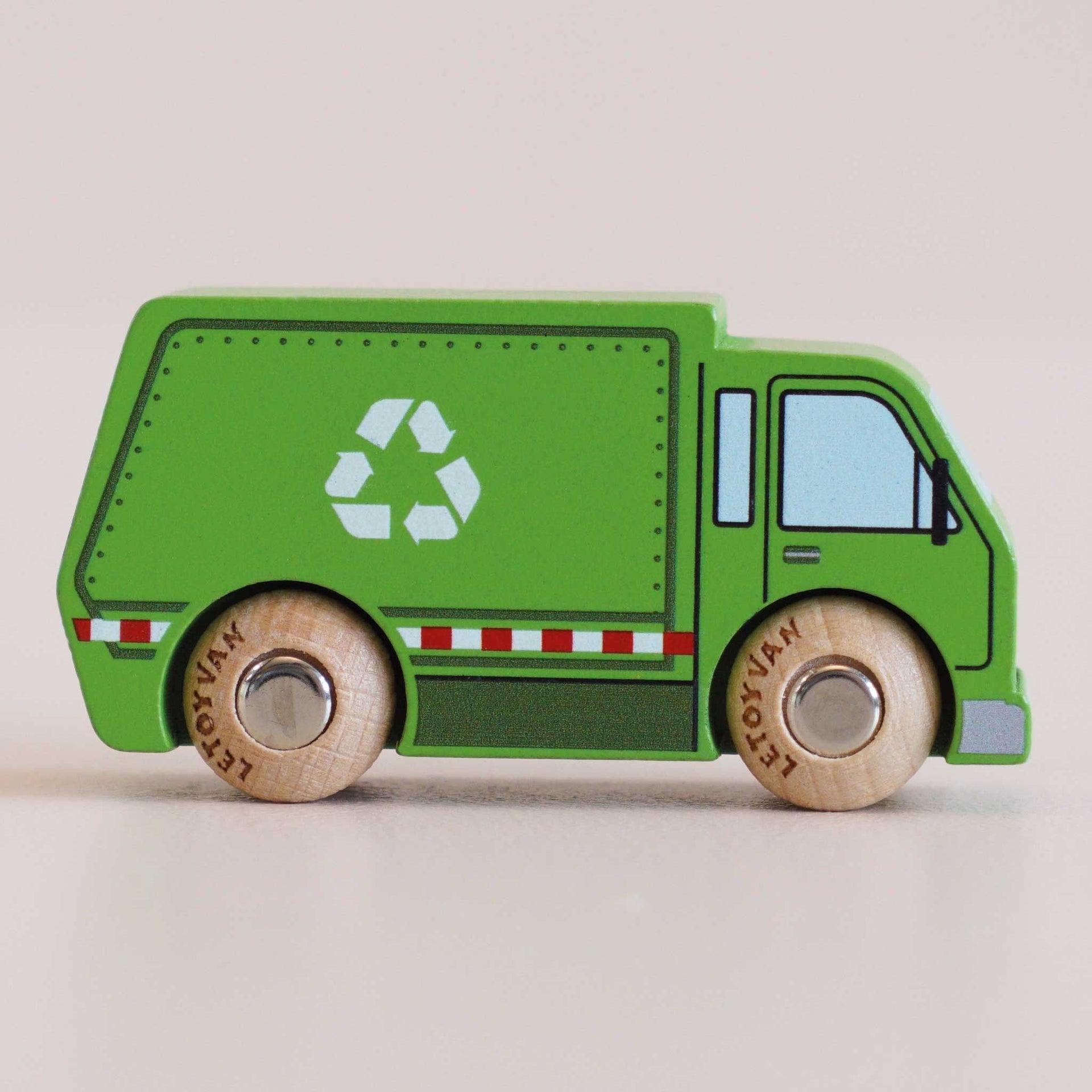 Le Toy Van Wooden Recycling Truck - Rudy