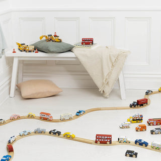 Le Toy Van Emergency Helicopter & Rescue Car Set