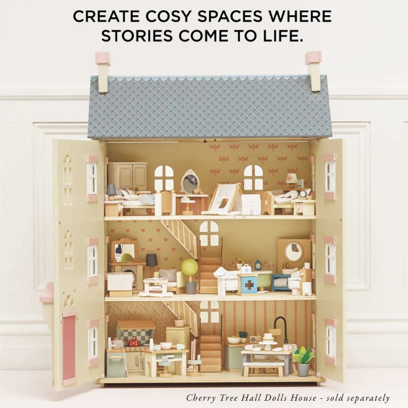 Le Toy Van Dolls House Dining Room Furniture Set