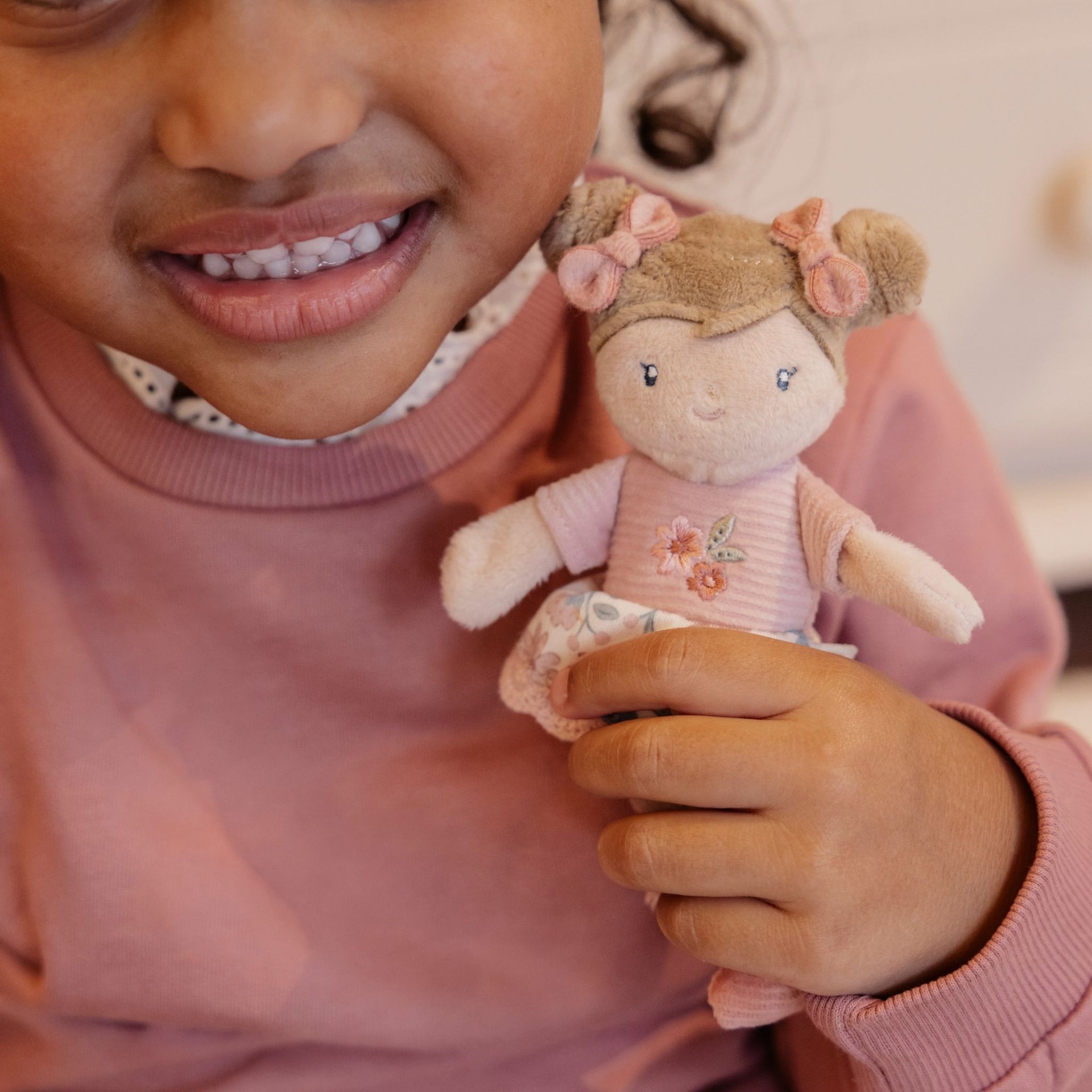 Little Dutch Cuddle Doll Rosa - 10cm
