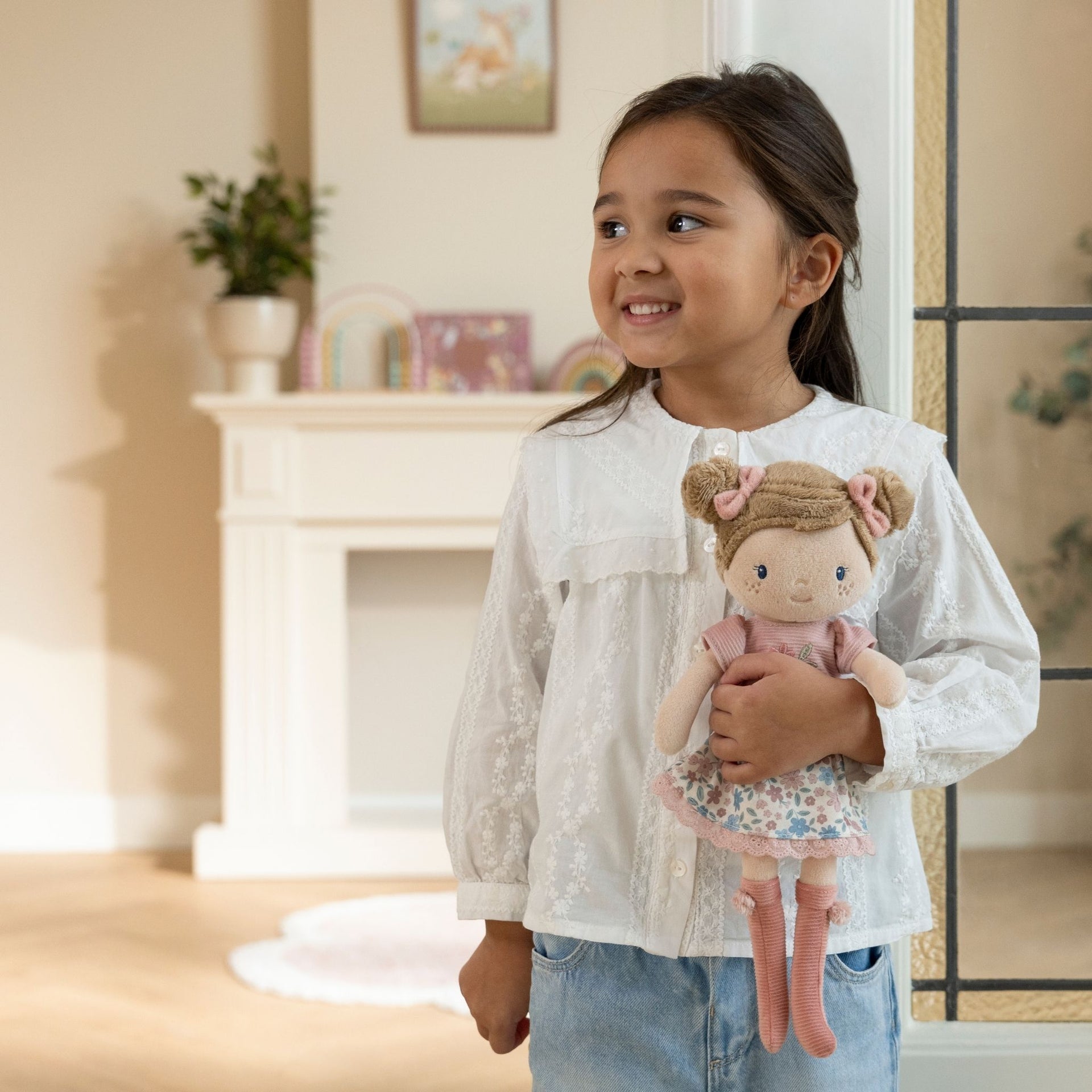 Little Dutch Cuddle Doll Rosa - 35cm