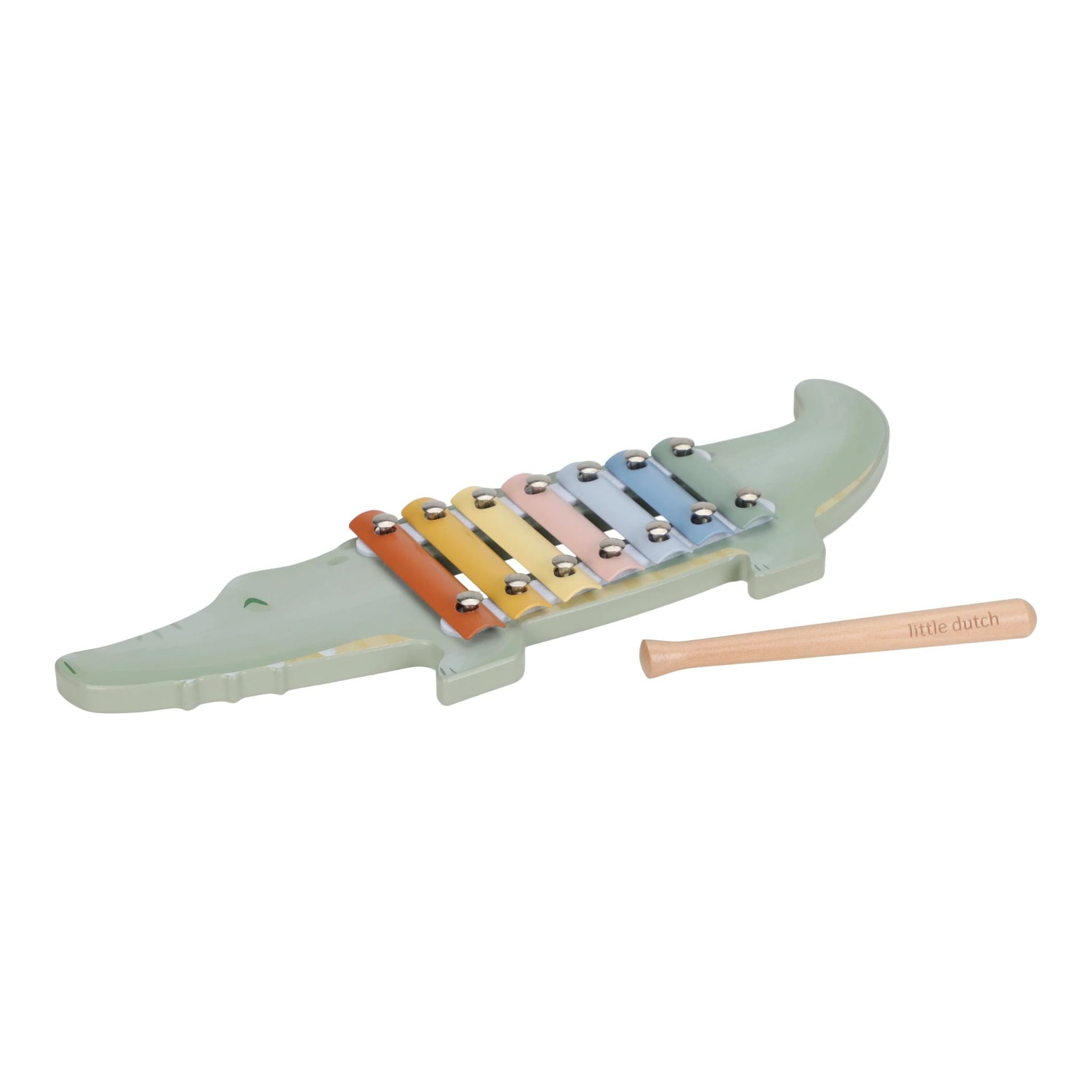 Little Dutch Crocodile Xylophone - Safari Friends