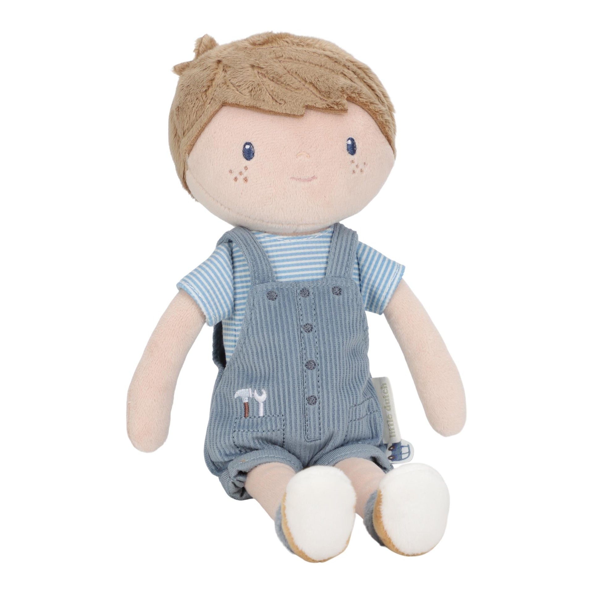 Little Dutch Cuddle Doll Jim - 35cm
