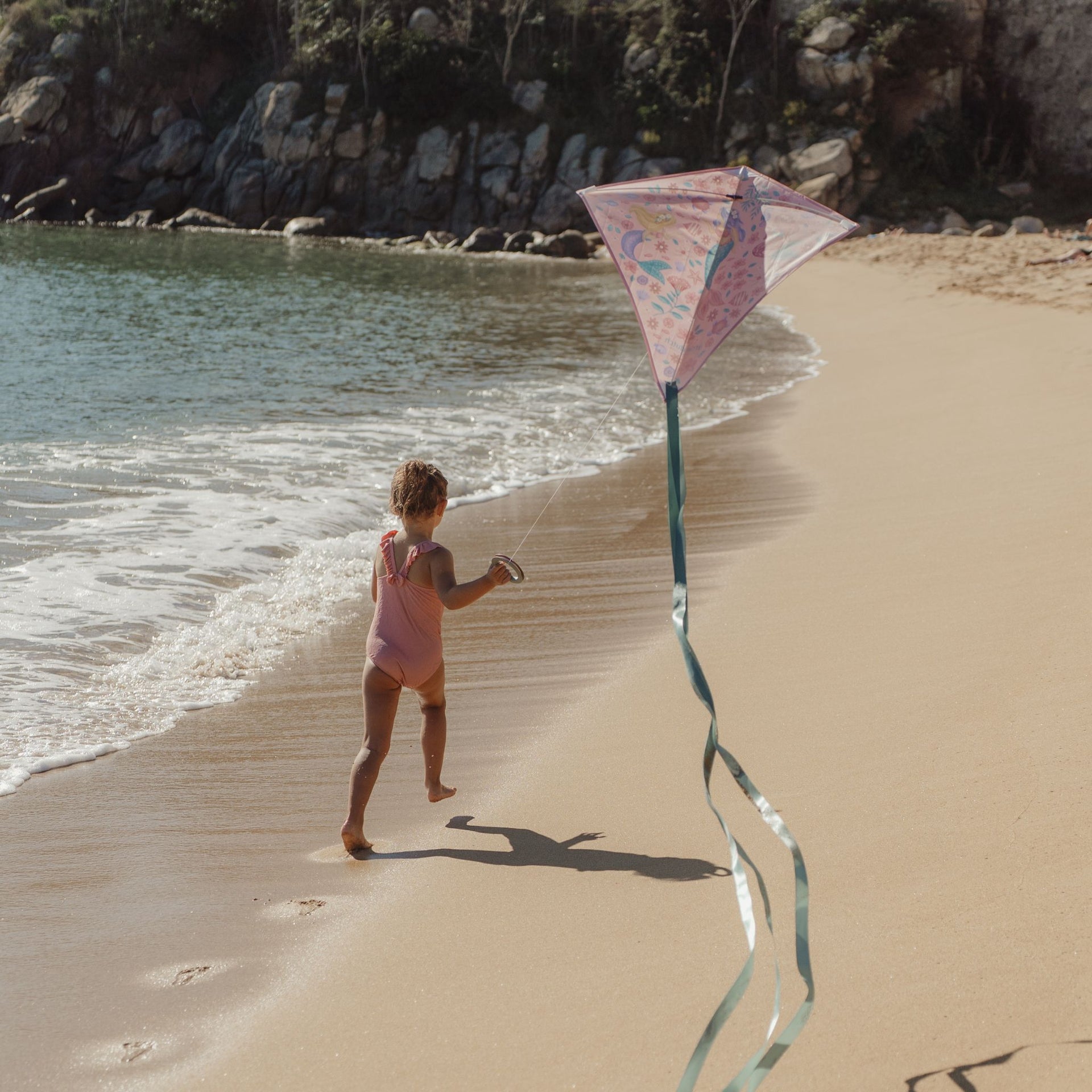 Little Dutch Dreamy Mermaid Diamond Kite - Pink