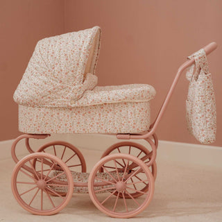 Little Dutch Metal Doll Pram - White
