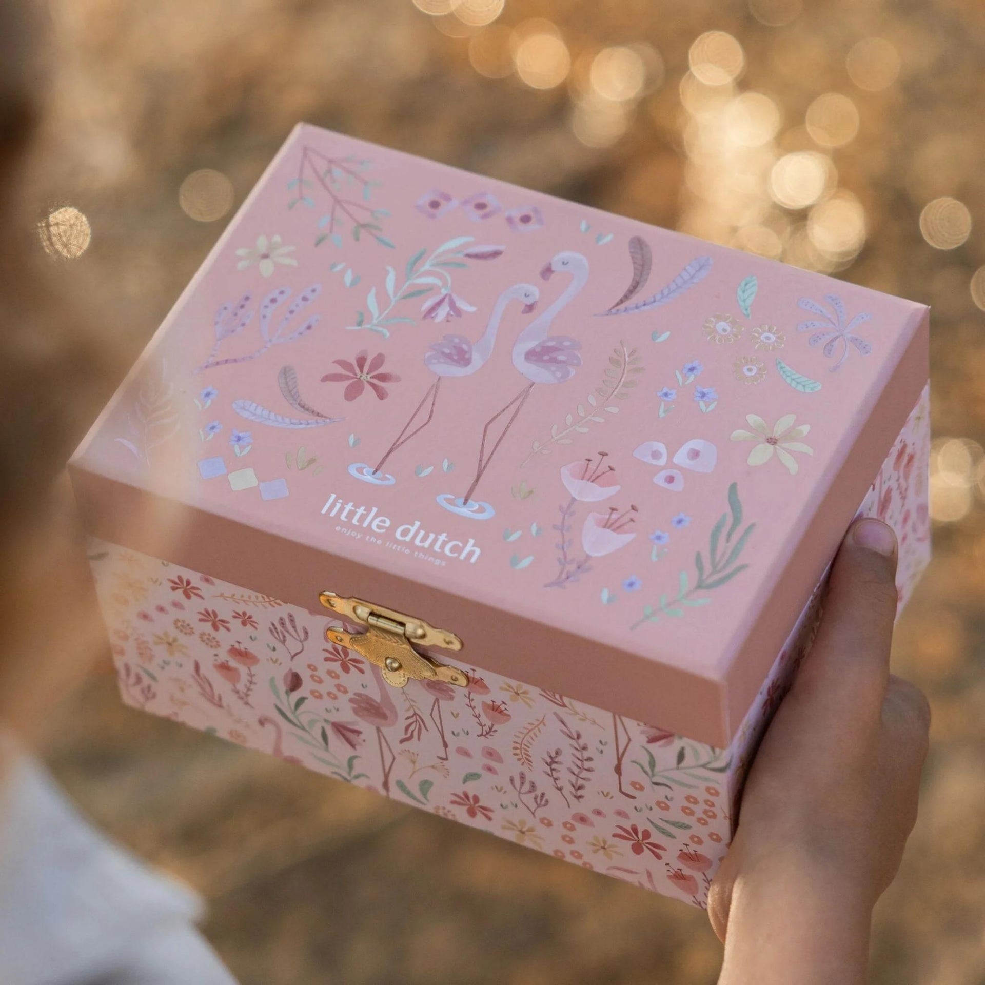 Little Dutch Musical Jewellery Box - Flamingo