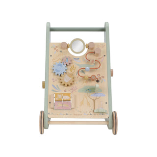 Little Dutch Wooden Baby Activity Walker - Safari Friends