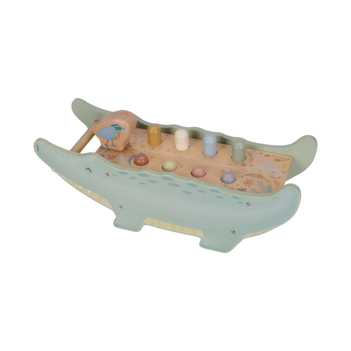 Little Dutch Wooden Hammer Bench - Safari Friends
