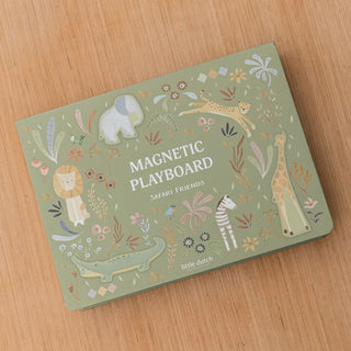 Little Dutch Magnetic Play Board - Safari Friends