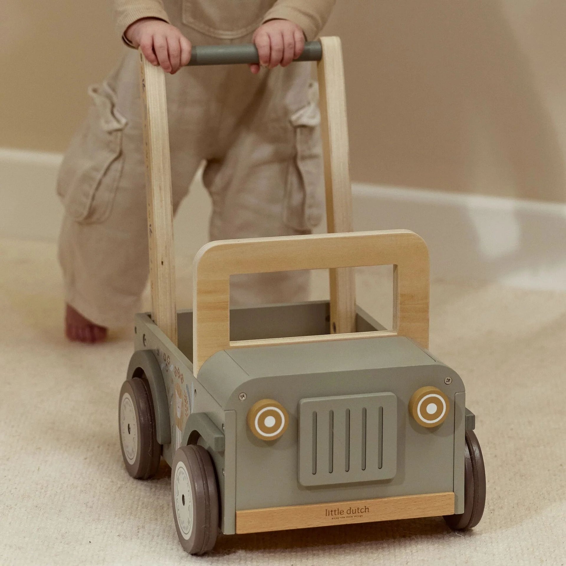 Little Dutch Push Car Jeep - Safari Friends
