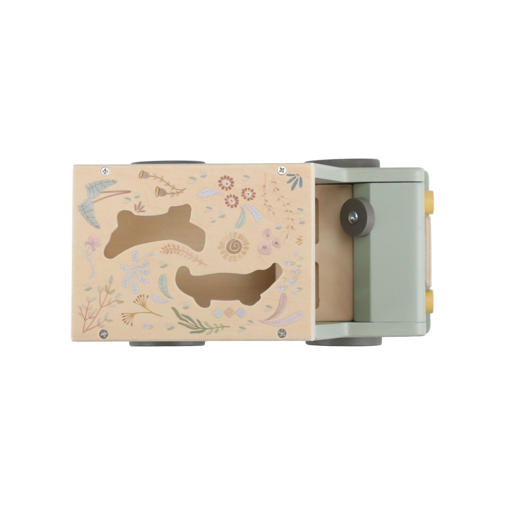 Little Dutch Shape Sorter Jeep - Safari Friends