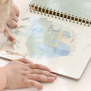 Little Dutch Water Magic Book - Safari Friends Rosa