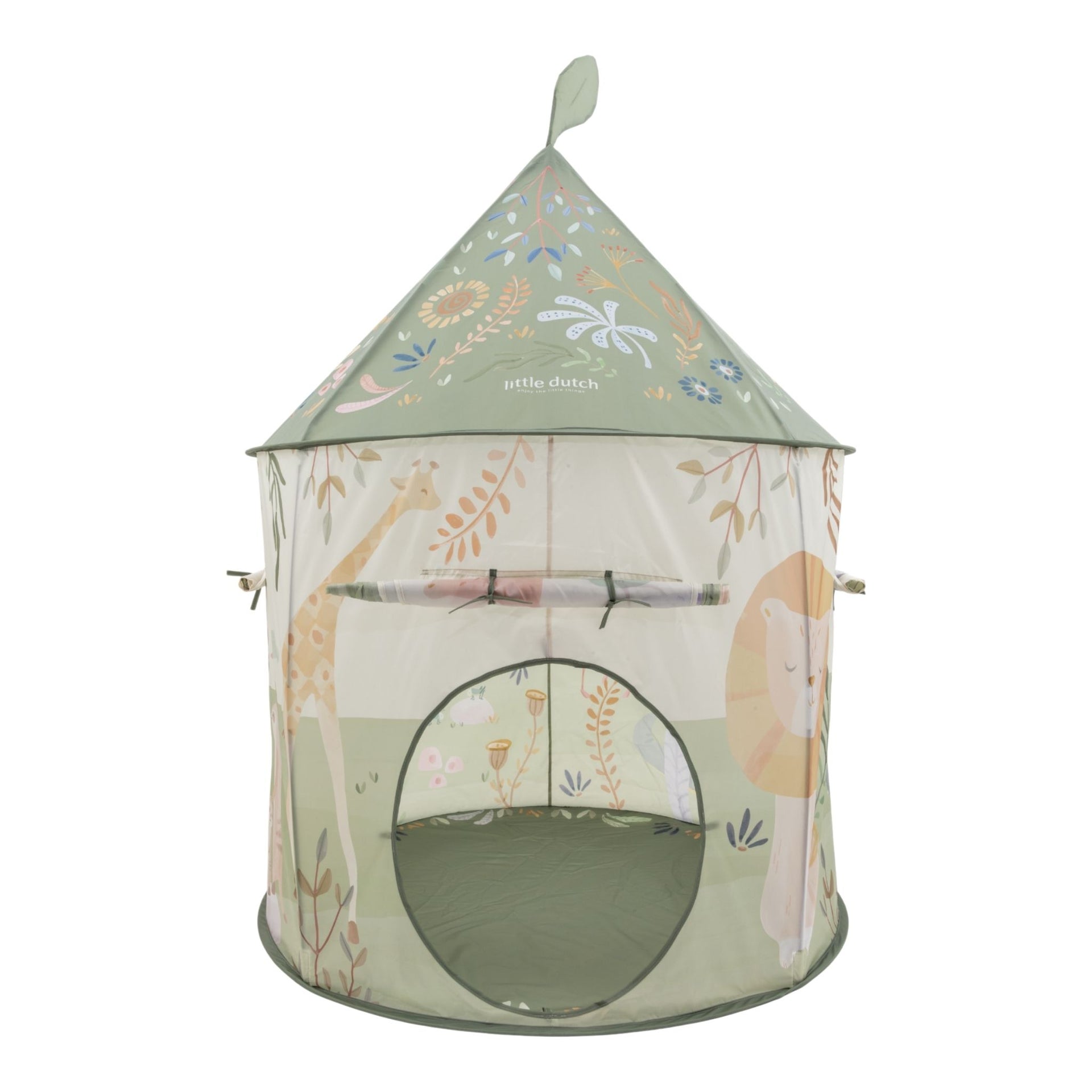 Little Dutch Tent With Play Tunnel - Safari Friends