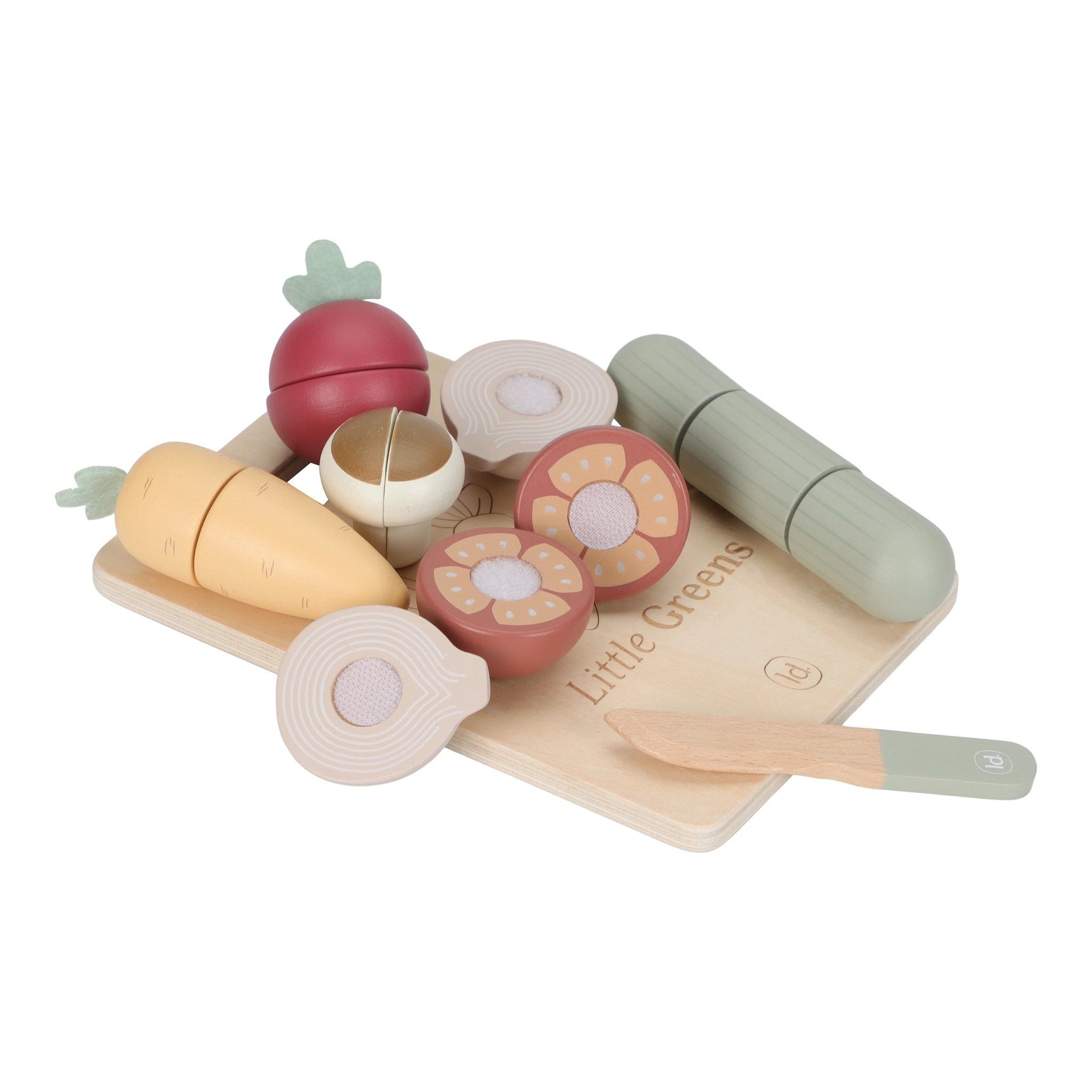 Little Dutch Wooden Slicing Vegetables