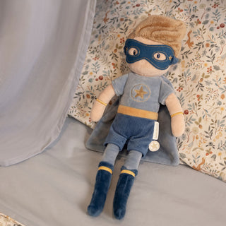Little Dutch Cuddle Doll Superhero Jim - 35cm