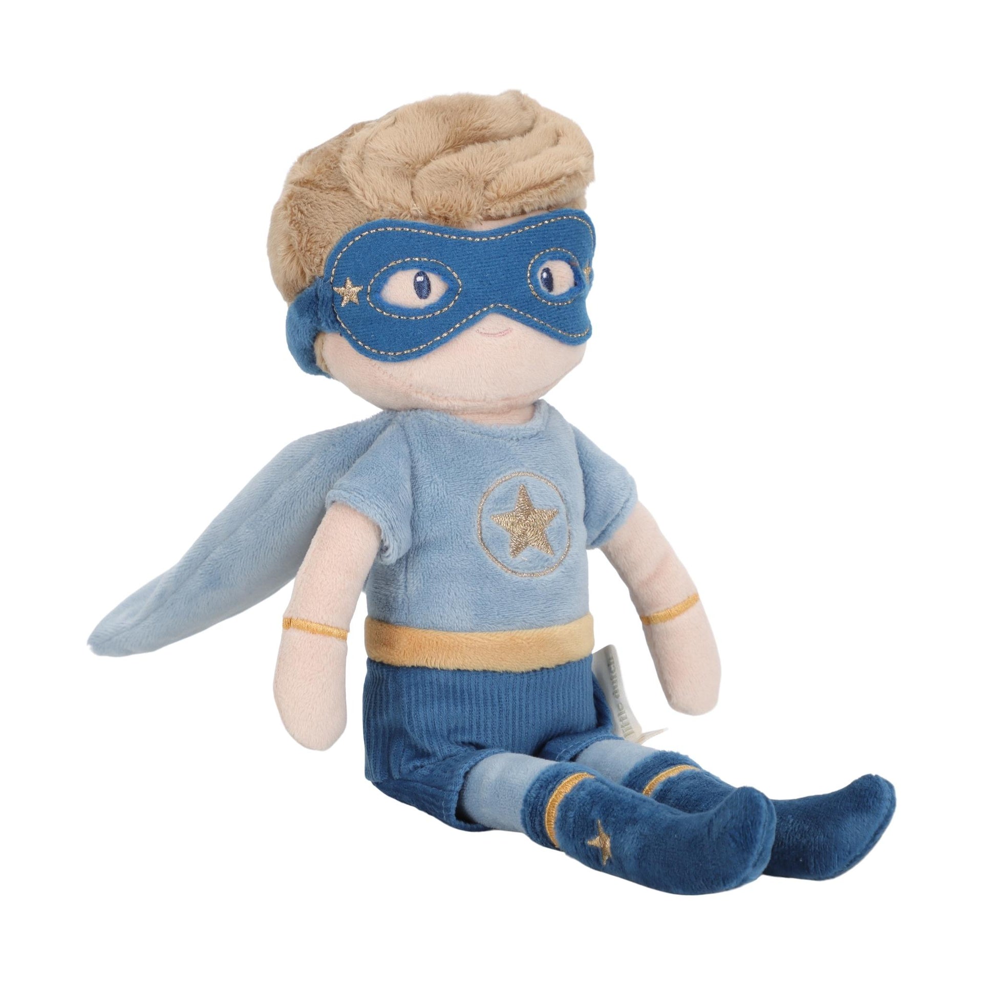 Little Dutch Cuddle Doll Superhero Jim - 35cm