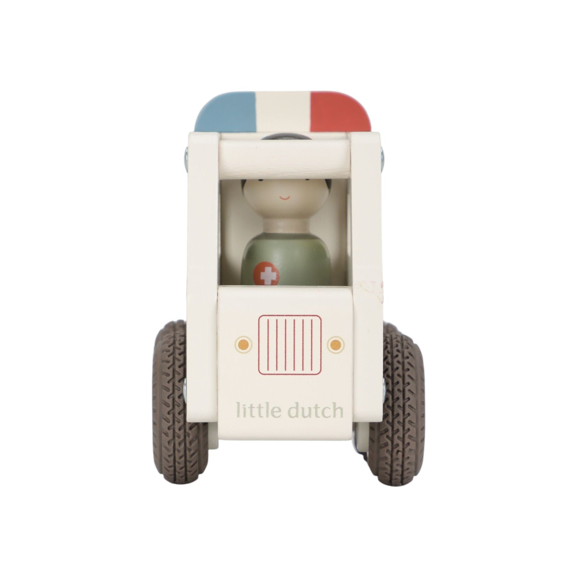 Little Dutch Wooden Ambulance