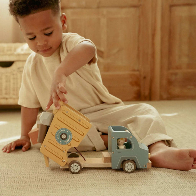 Little Dutch Wooden Dump Truck