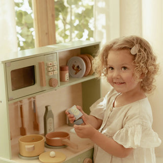 Little Dutch Wooden Play Kitchen - Mint