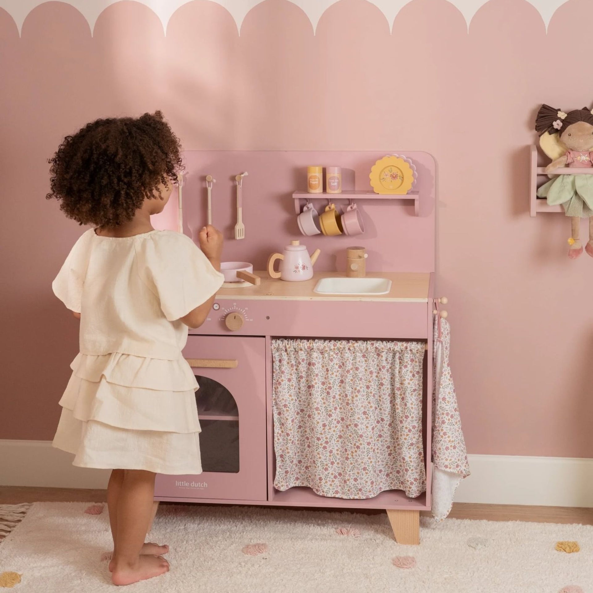 Little Dutch Pink Kitchen Bundle - Tea & Cake
