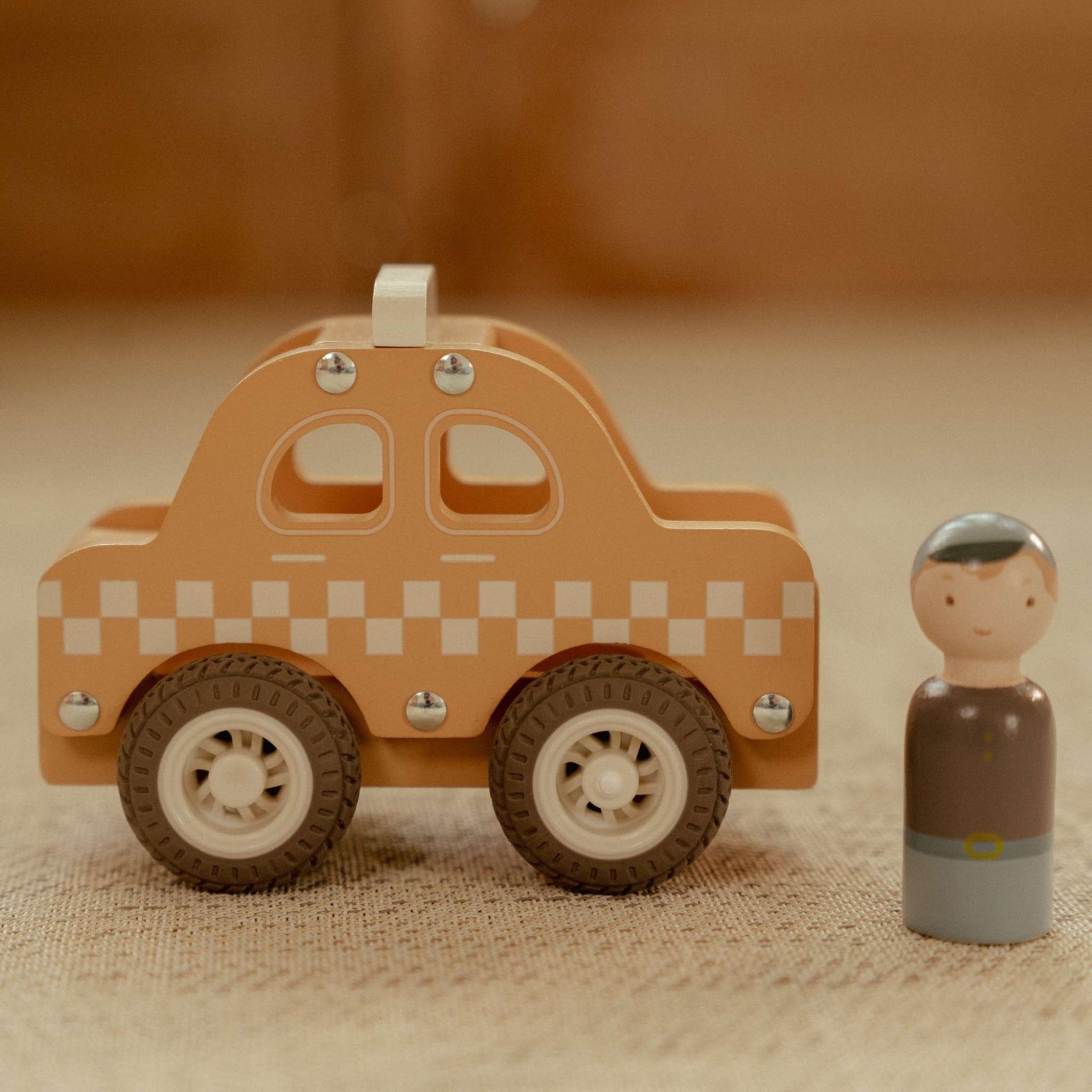 Little Dutch Wooden Taxi